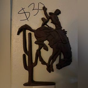 cast iron cowboy
